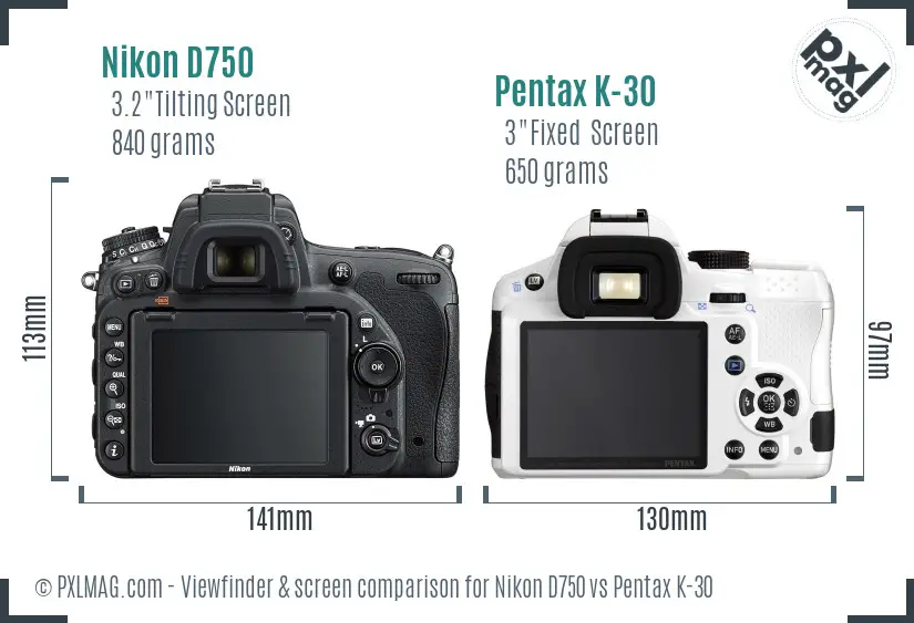 Rapid Sheet Sideboard Nikon D750 vs Pentax K-30 In Depth Comparison - PXLMAG.com