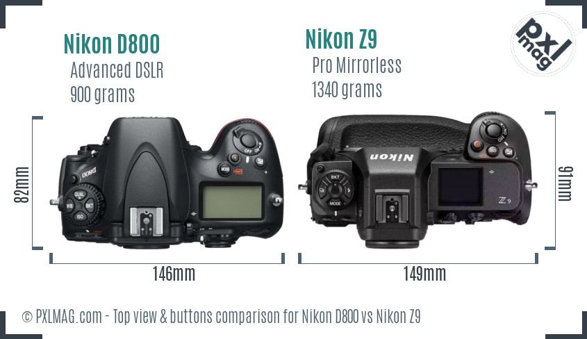 Nikon D800 vs Nikon Z9 Full Comparison - PXLMAG.com