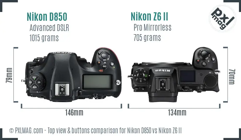 Nikon D850 vs Nikon Z6 II Detailed Comparison - PXLMAG.com