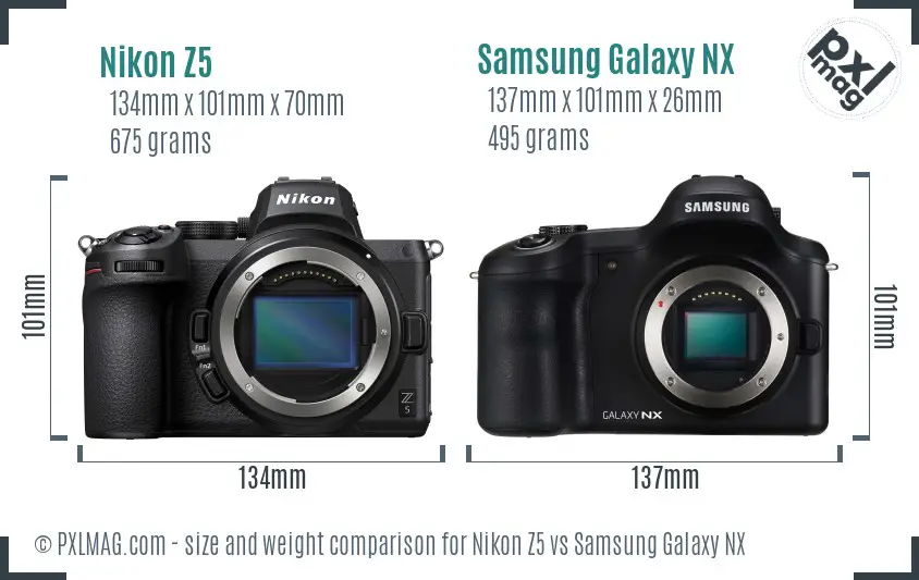 Physical size and ergonomics comparison