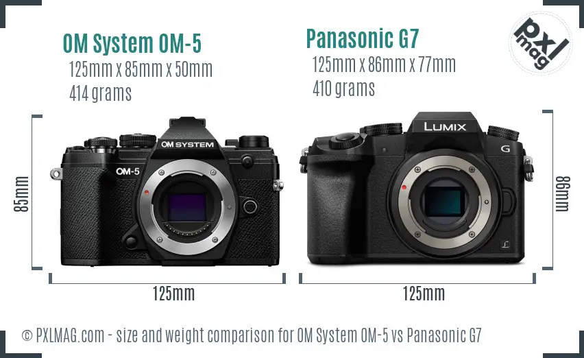 Physical size and ergonomics comparison