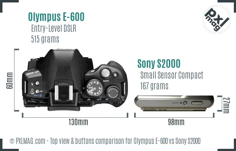 Top view design and control layout comparison