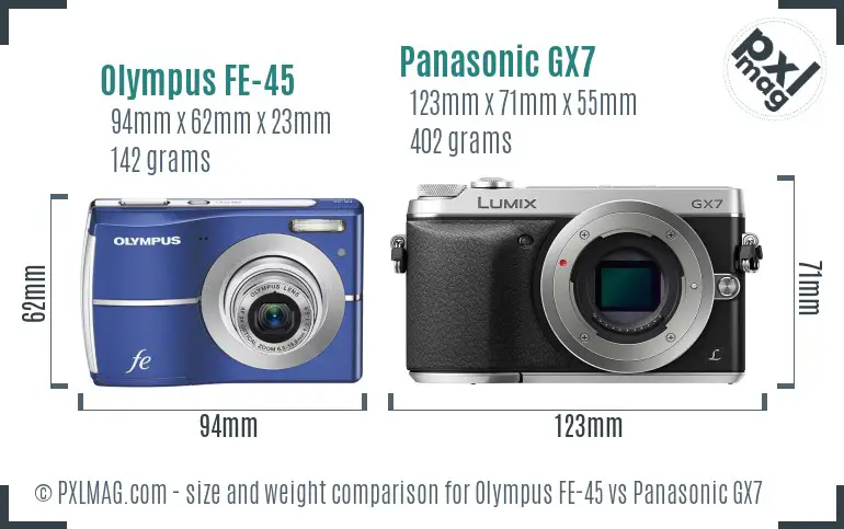 Physical size and ergonomics comparison