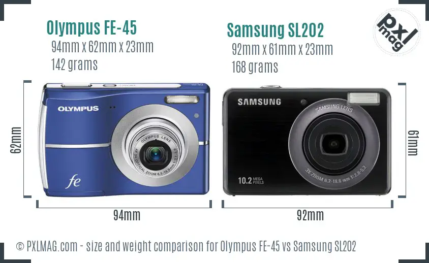 Physical size and ergonomics comparison