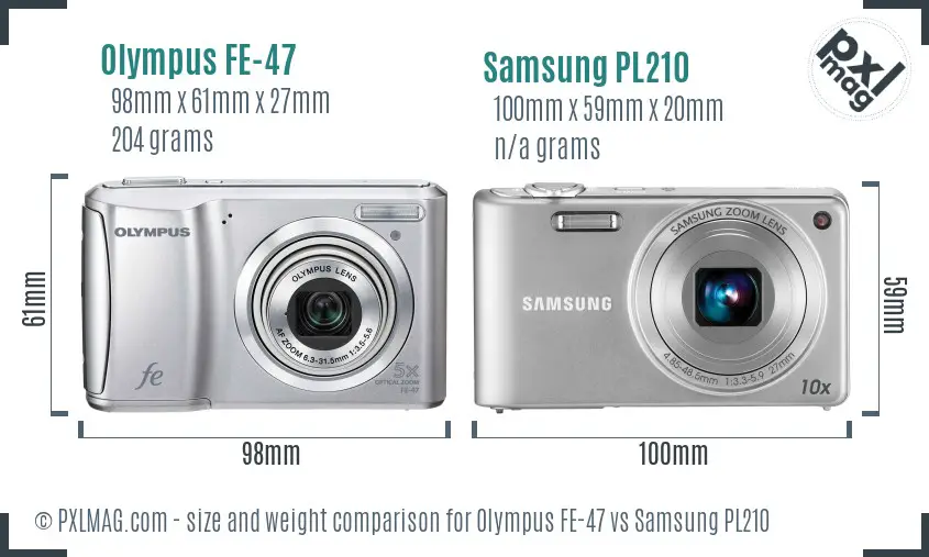 Size comparison