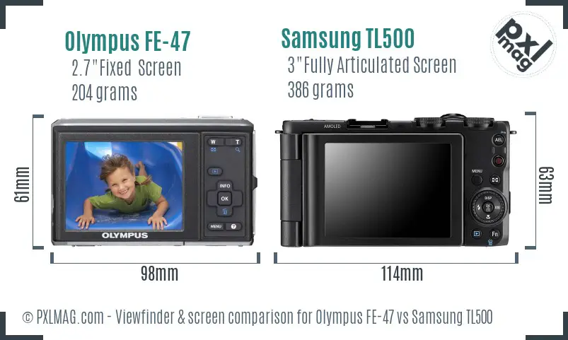 LCD screen and interface comparison