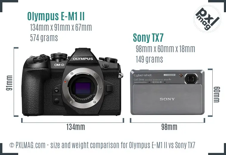 Size and ergonomics comparison