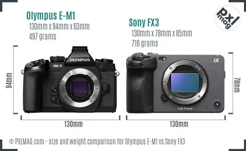 Size and Ergonomics Comparison