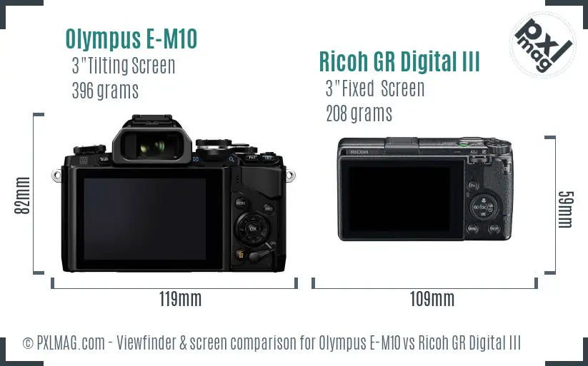 LCD screen and interface comparison