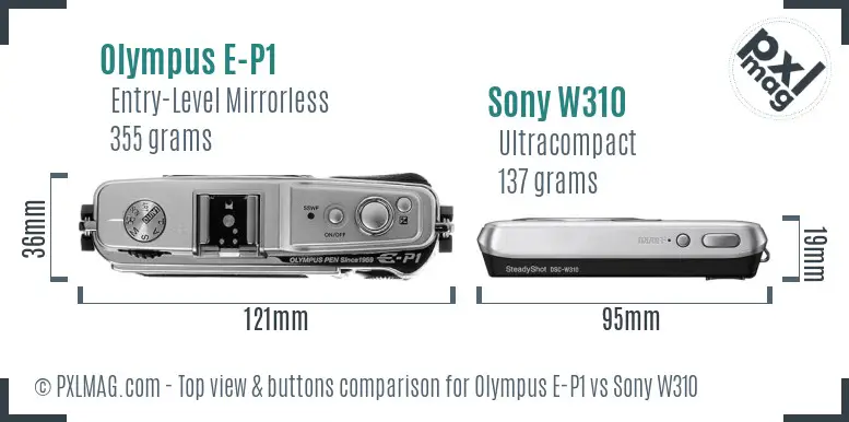 Top View Design and Control Layout Comparison