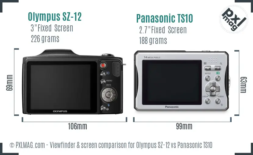 Back screen comparison