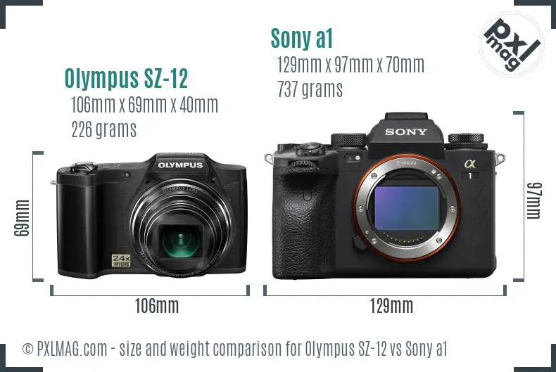 Size and ergonomics comparison