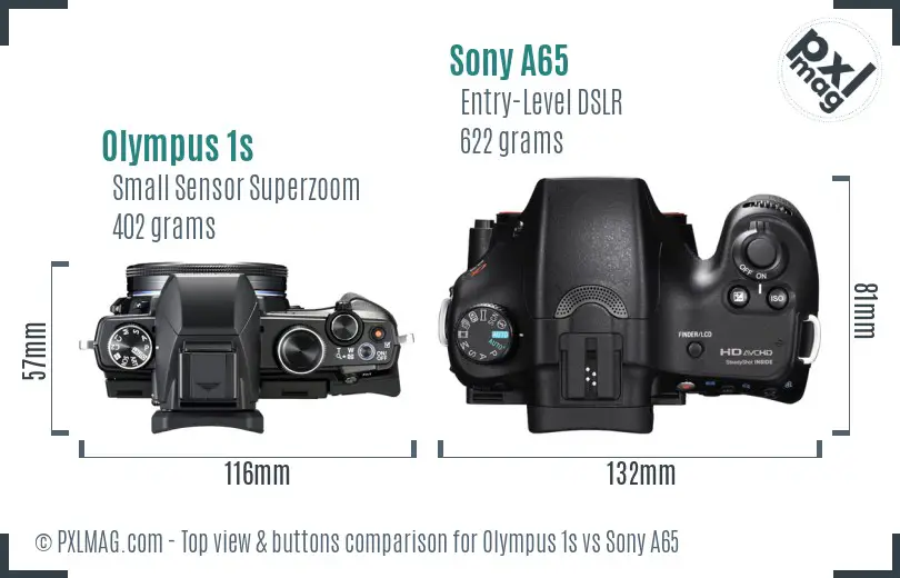Top View Design and Control Layout Comparison