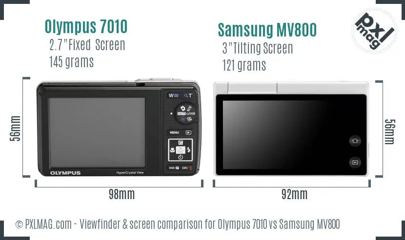 Back Screen Comparison