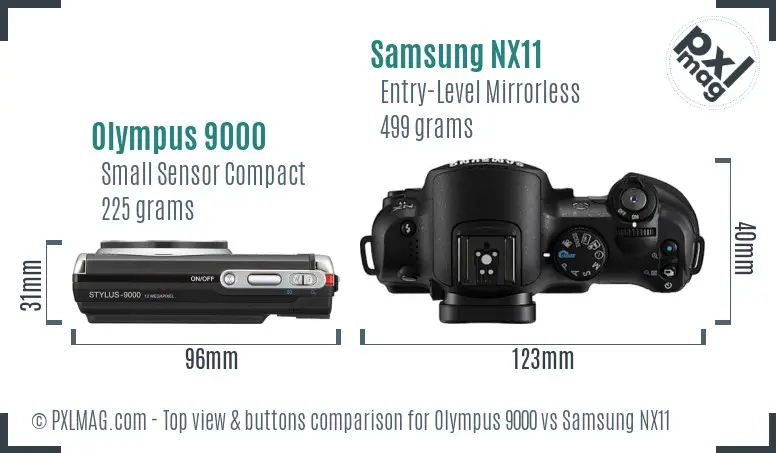 Top view design comparison