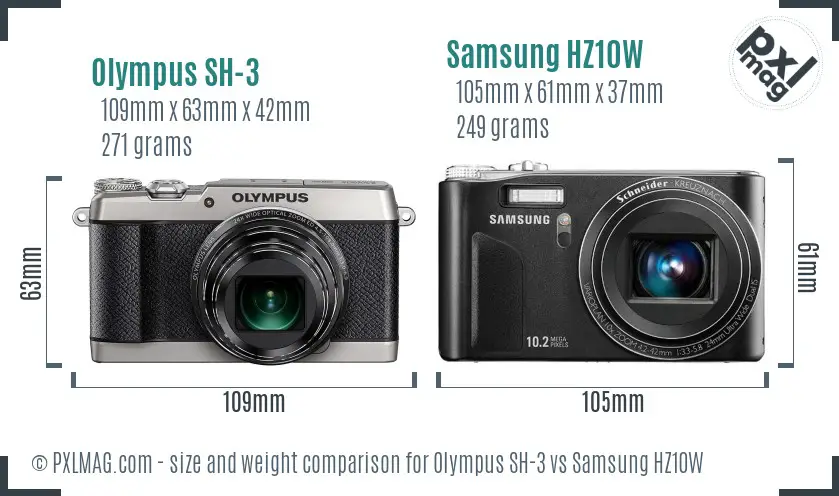 Physical size and ergonomics comparison