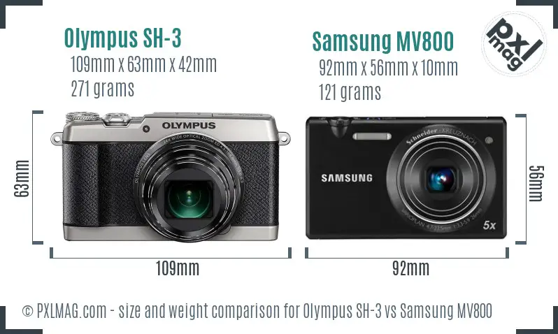 Physical size and ergonomics comparison