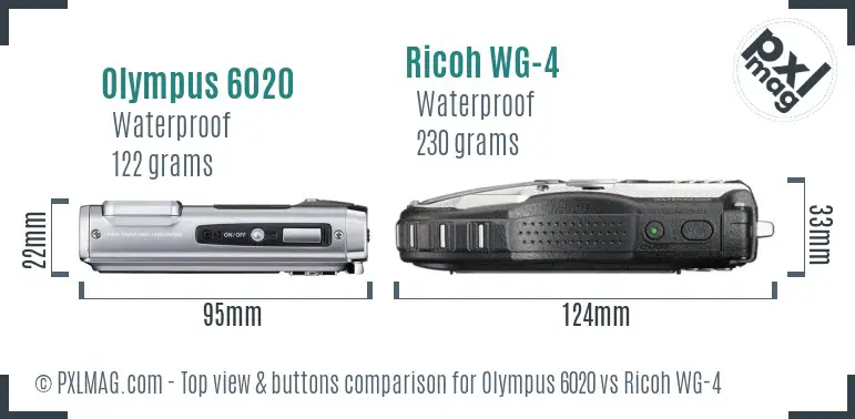 Top view design and control layout comparison