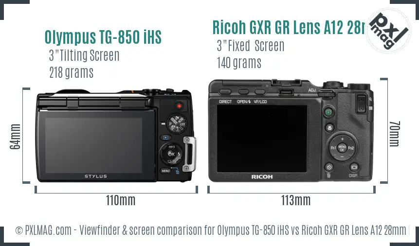 LCD screen and interface comparison