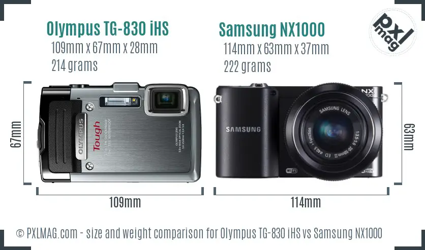 Physical size and ergonomics comparison