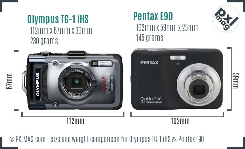 Physical size and ergonomics comparison