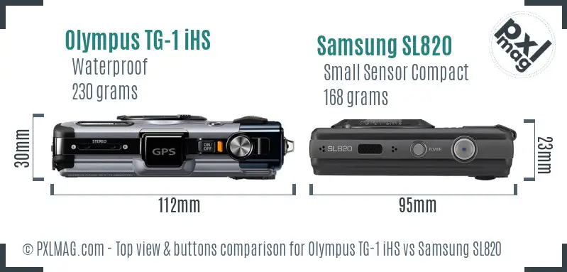 Top view design and control layout comparison
