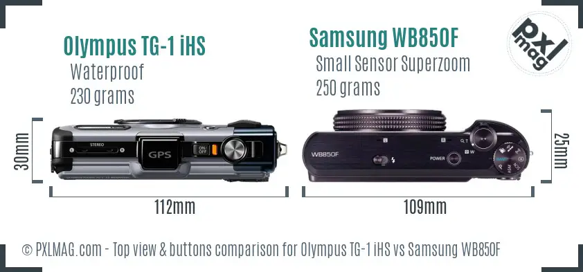 Top view design and control layout comparison