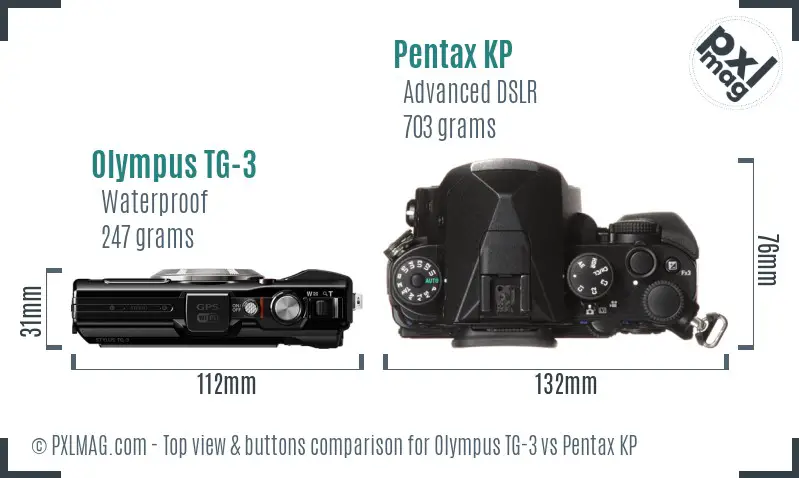 Top view design and control layout comparison
