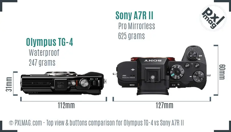 Top view design and control layout comparison