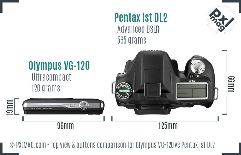 Top view design and control layout comparison