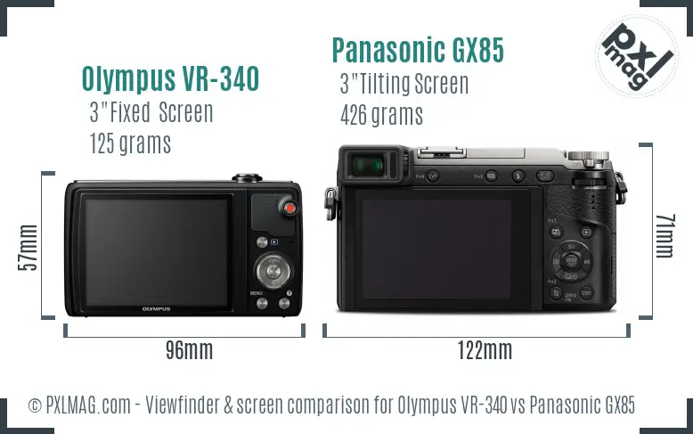 LCD screen and interface comparison