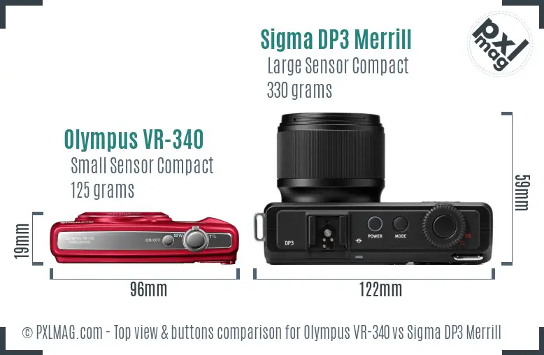 Top View Design and Control Layout Comparison
