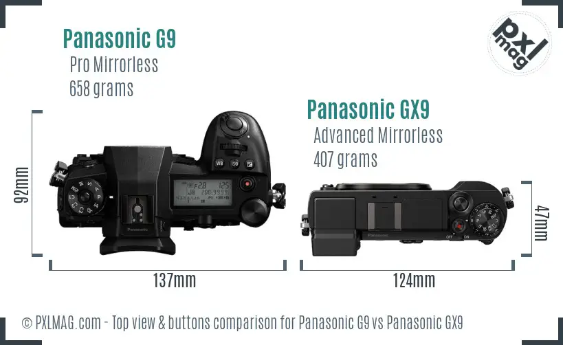 Inleg Mordrin Bloody Panasonic G9 vs Panasonic GX9 Detailed Comparison - PXLMAG.com