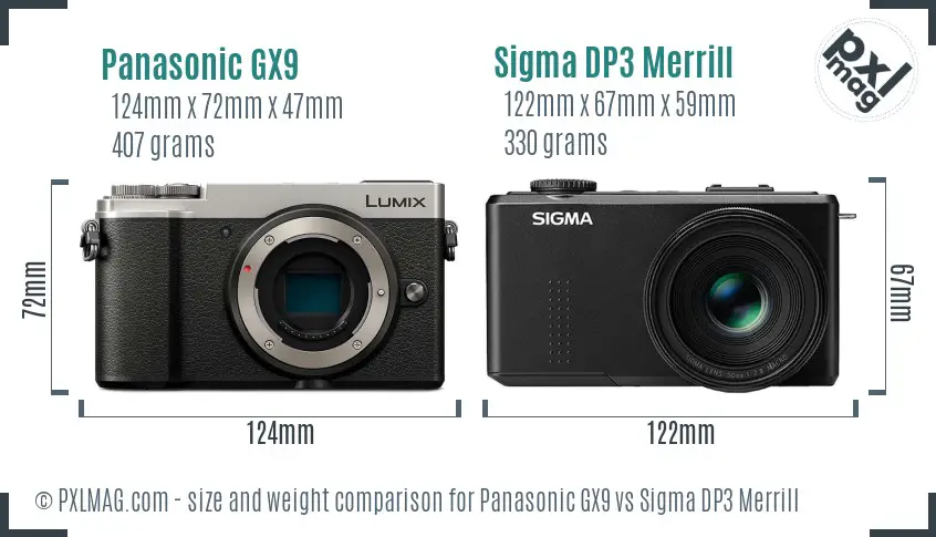 Physical size and ergonomics comparison