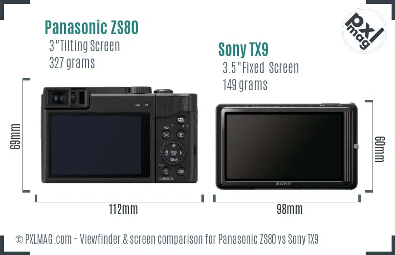 Backscreen and Interface Comparison