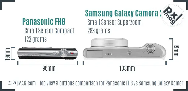 Top view design and control layout comparison