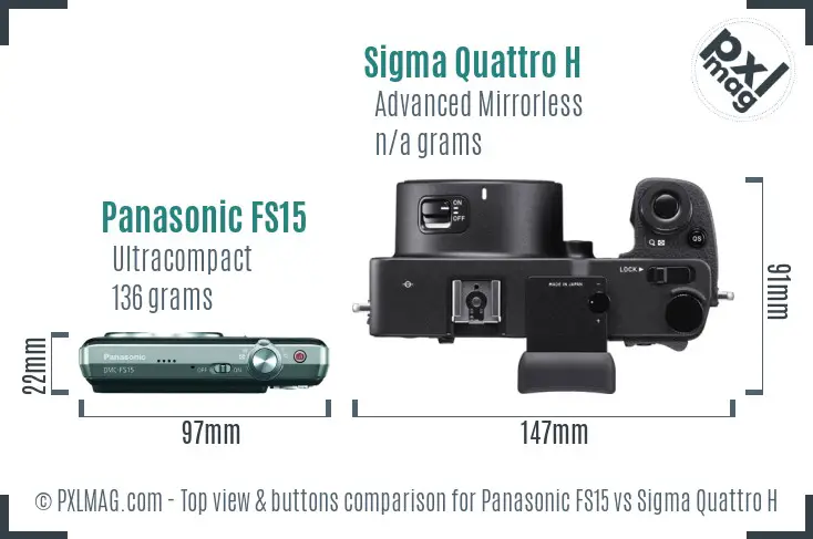 Top View Design and Control Layout Comparison