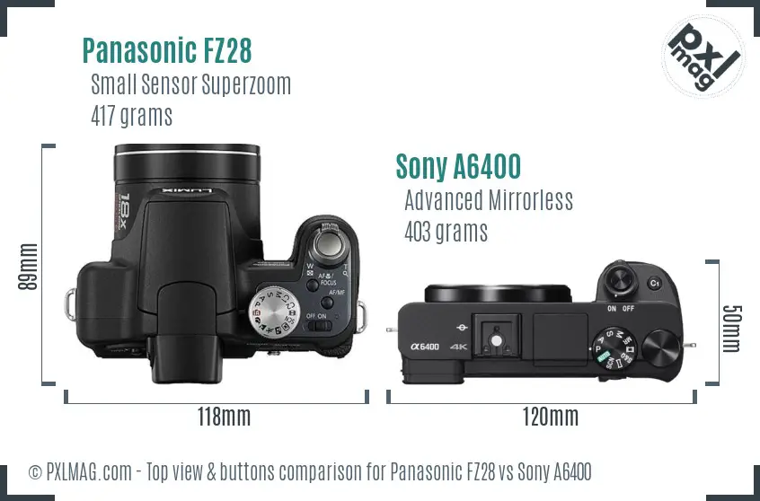 Top View Design and Control Layout Comparison