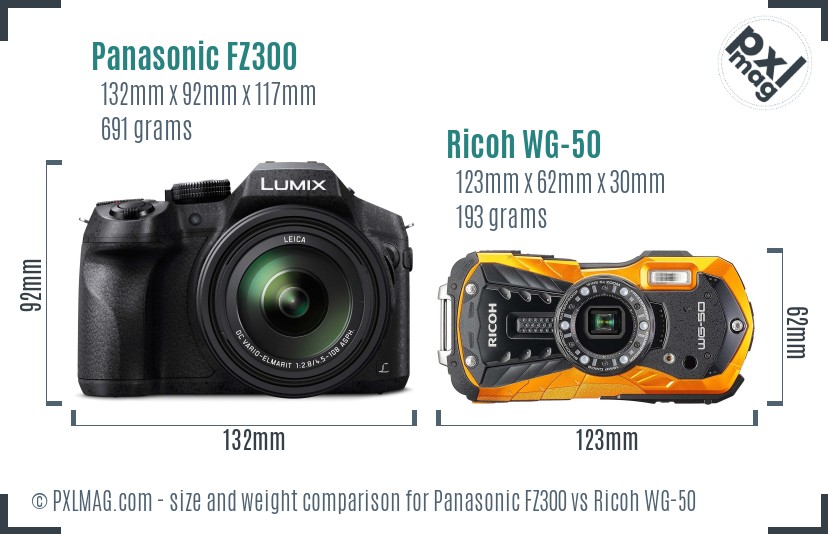 Panasonic Fz300 Vs Ricoh Wg 50 Full Comparison Pxlmag Com