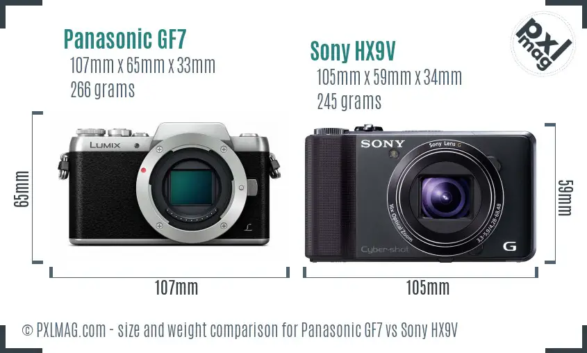 Size and ergonomics comparison