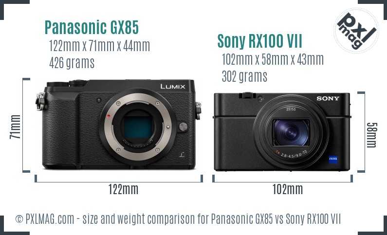 Panasonic GX85 vs Sony RX100 VII In Depth Comparison - PXLMAG.com
