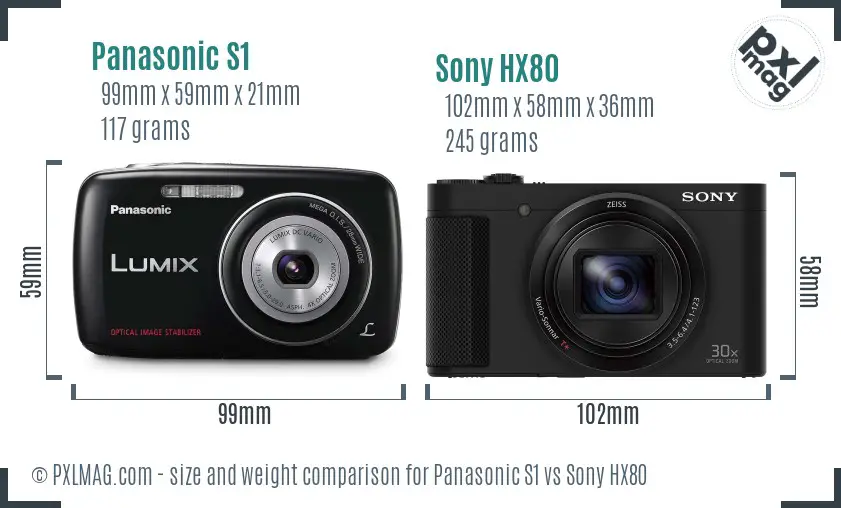 Physical size and ergonomics comparison