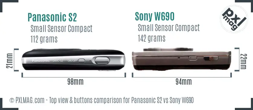 Top View Design and Control Layout Comparison