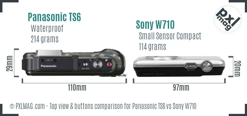 Top view design and control layout comparison