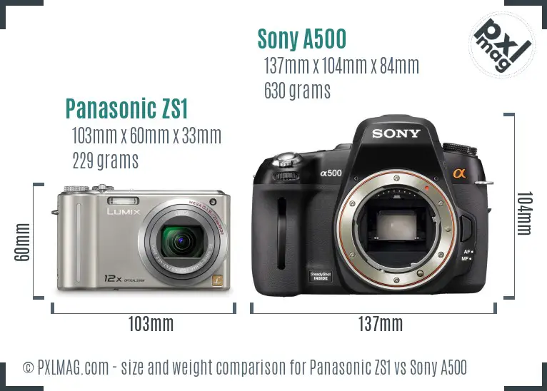 Size comparison