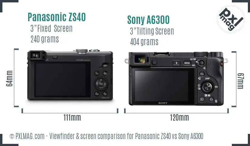 Back Screen Comparison
