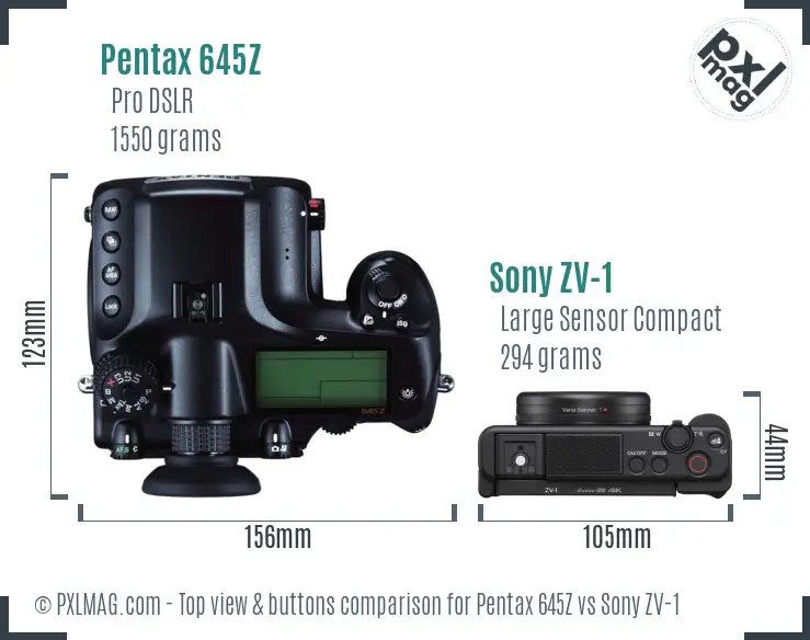 Top Control Layout Comparison
