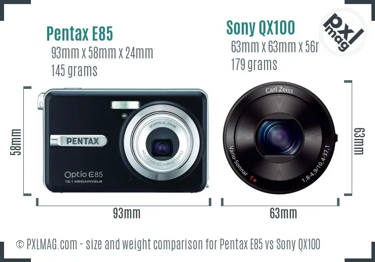 Physical size and ergonomics comparison