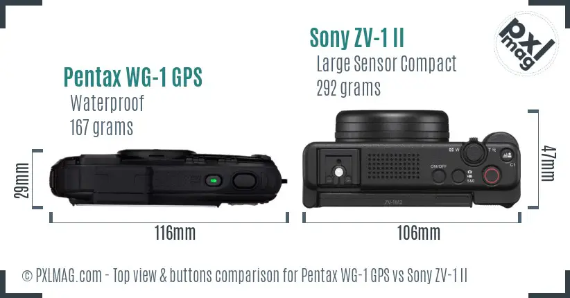 Top view design and control layout comparison