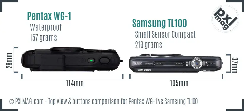 Top view design and control layout comparison